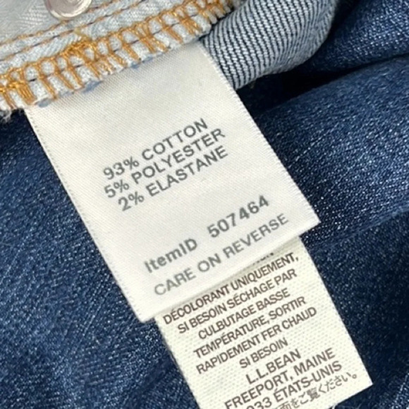 L.L Bean New Women’s 16 Regular True Shape Classic Fit Jean - Picture 7 of 12
